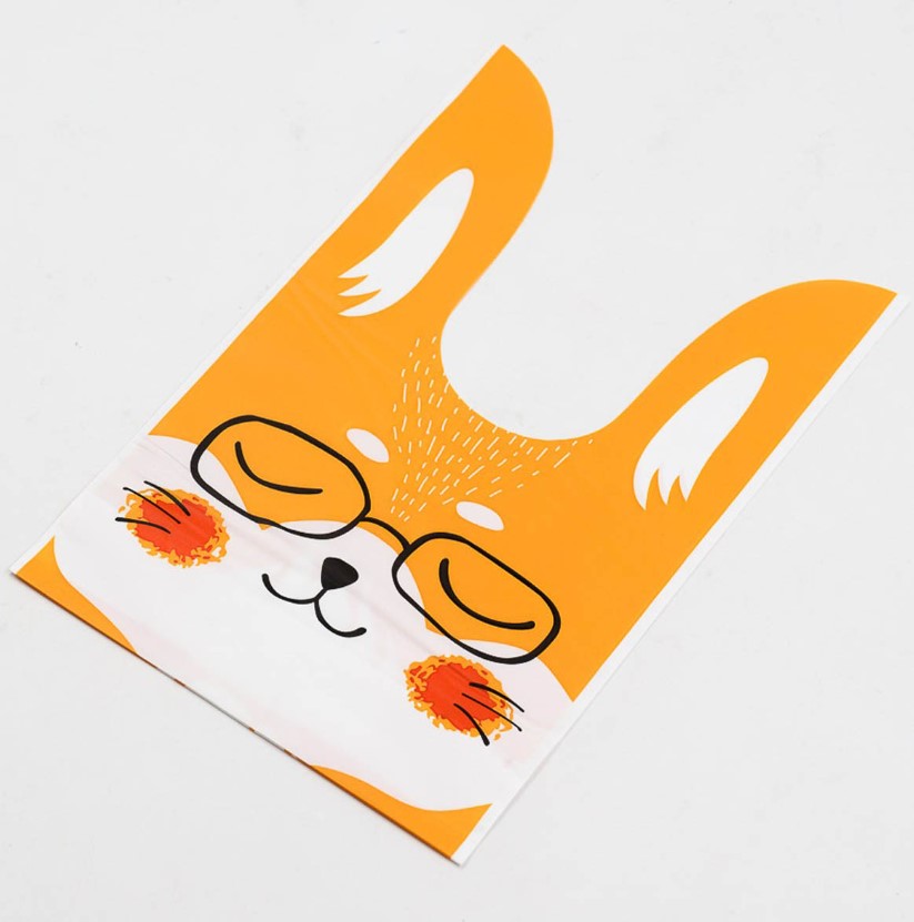 Пакет УШКИ с ушками пластик 14х23 см, (50 шт/уп), 17160