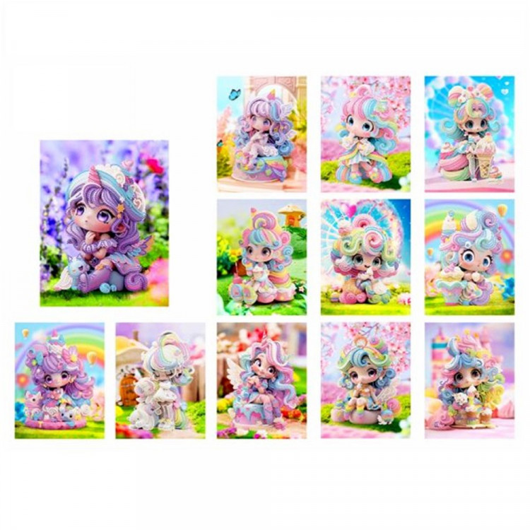 Алмазная мозаика ЗЕФИРКИ NEW, деревянный подрамник 25x30 см, M-12162