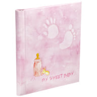 Фотоальбом ArtSpace 'Sweet girl' магнитный 10 л 23~28 см внутренняя спираль  PA_22287