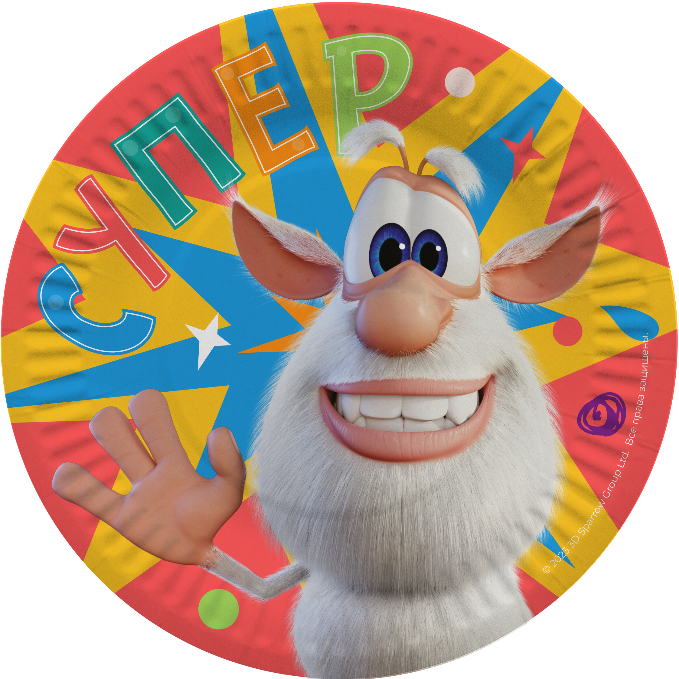 Тарелки (7'';18 см) Буба, (6 шт;уп), 501905