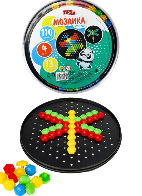 МОЗАИКА КРУГЛАЯ, 110 шт, М-4435