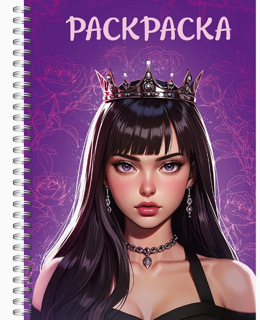 РАСКРАСКА-АНТИСТРЕСС. ДЕВУШКИ. Girls&Dogs, 978-5-378-35938-7