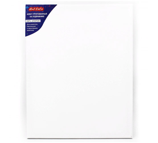 Холст грунтованный на подрамнике, 'Art CoCo', 20х30 см, 2030