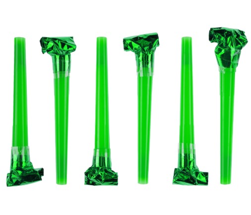 Карнавальные язычки гудки, Шумчики, Синий, 11 см, 6 шт. в упак, 6232251н-й