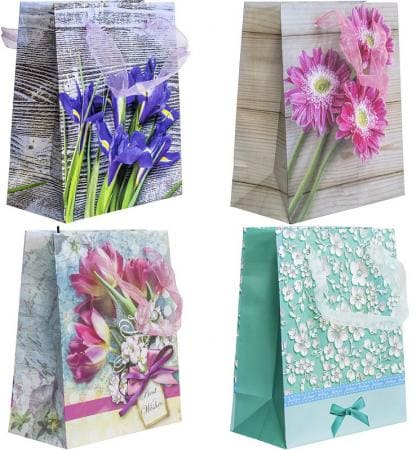 Пакет подарочный Winter Wings бамага ламинир 150х180х80 мм, BG8228