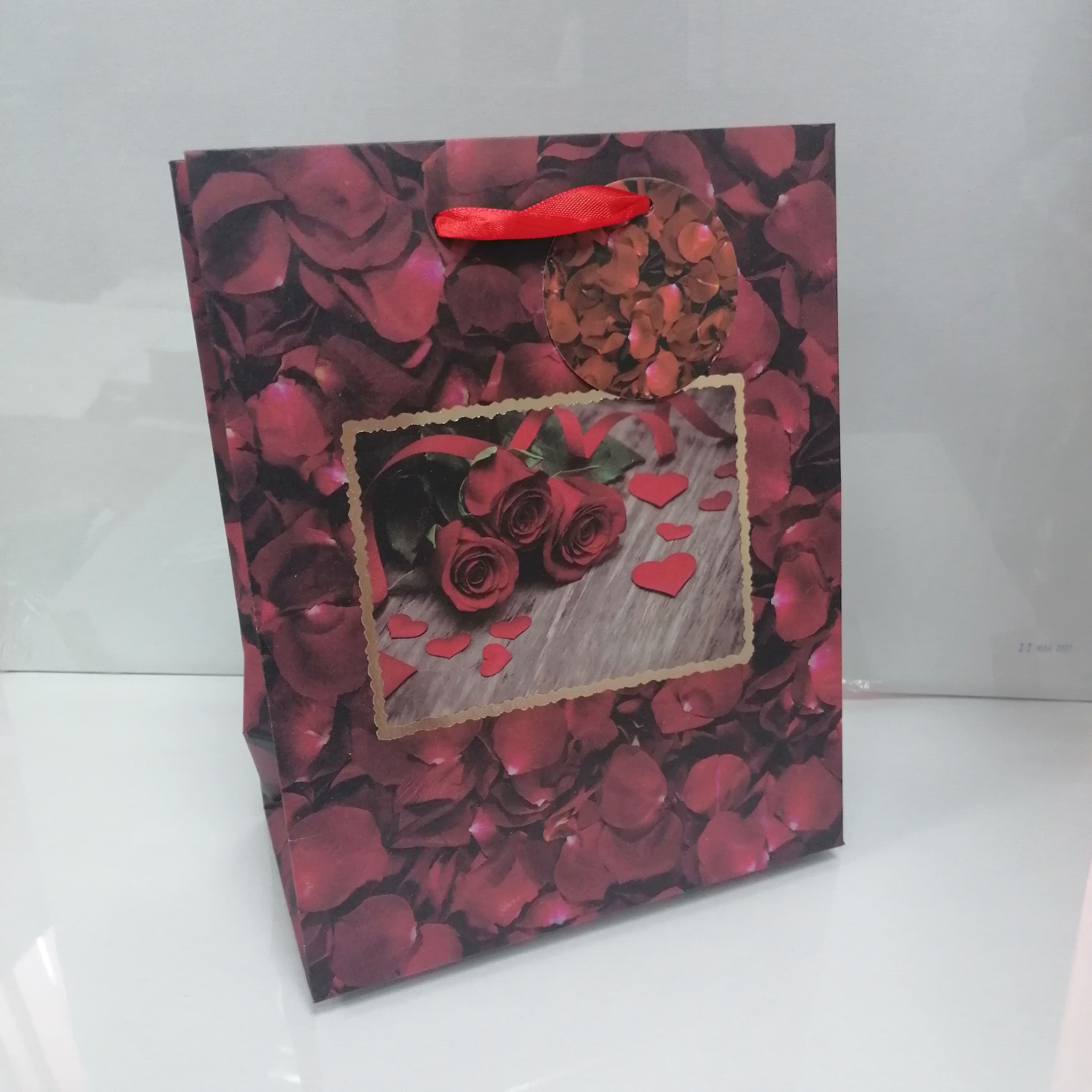 Пакет подарочный Winter Wings бумага с тисн 178х229х98 мм, BG8238