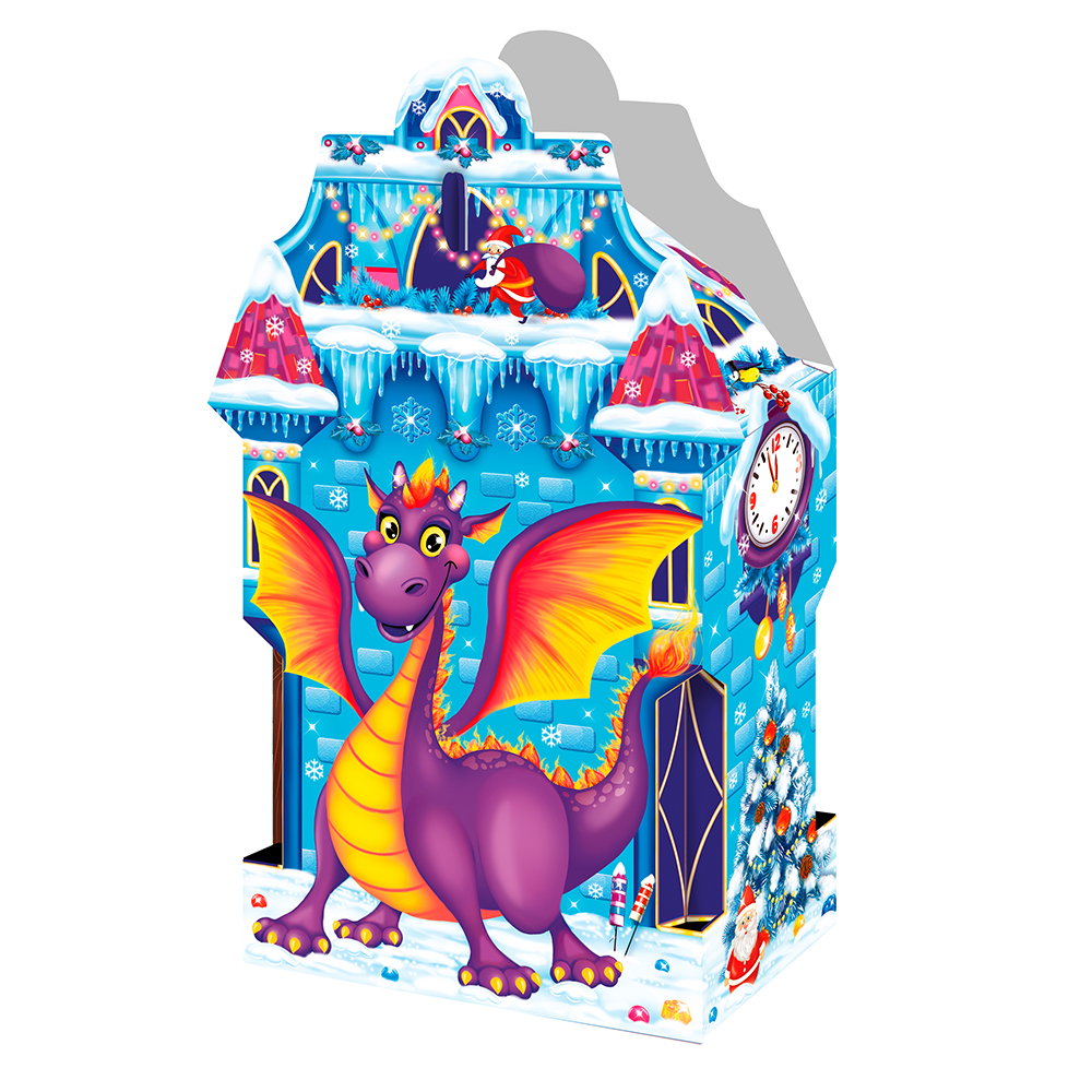 Подарочная упаковка 'Замок Снежок', 2000 гр , 193х115х420, 15040082