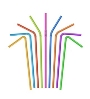 Трубочки для коктейля с изгибом Джамбо, (250 шт,уп), дизайн ассорти, ПОС26527
