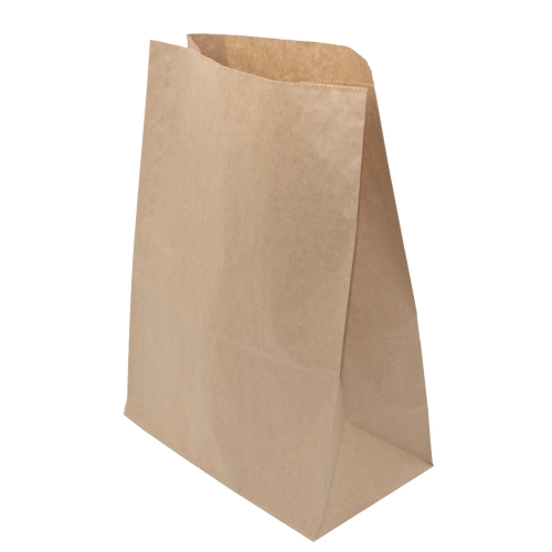 Пакет бумажный 'на вынос'  120х80х250 мм 50г;м2 цвет Крафт (х1600), БУМ59997