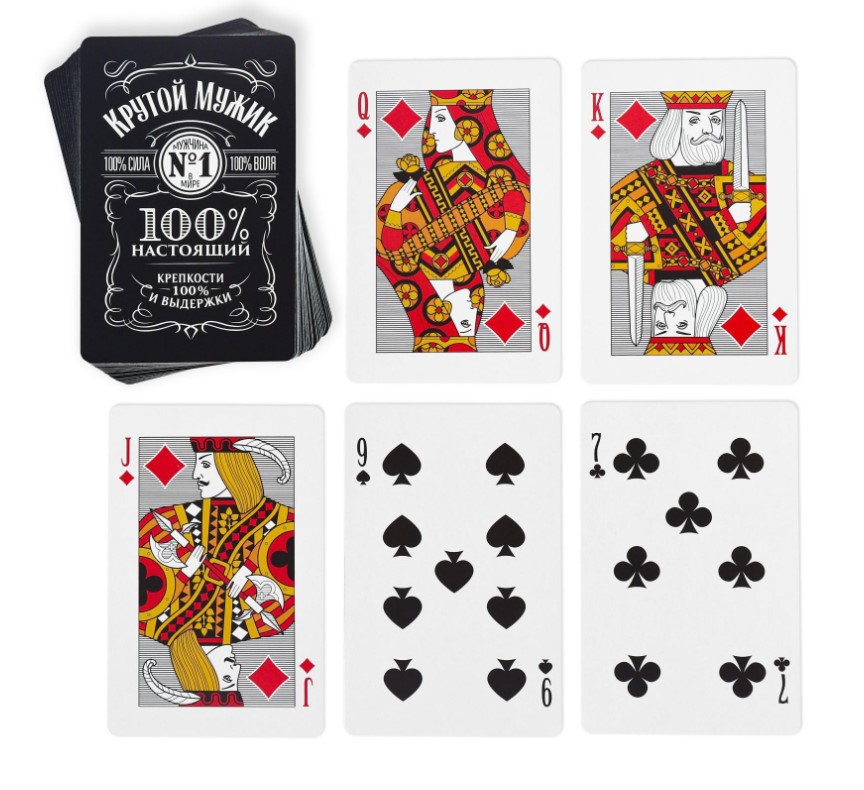 Карты игральные «Крутой мужик», 36 карт, 18+, 5421470