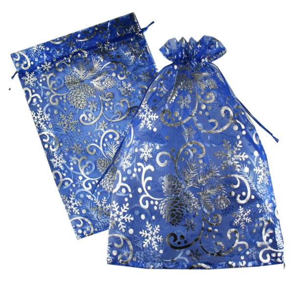 Мешочек из органзы НГ 'Шишки', 300x200 мм, 900 г, 15080057