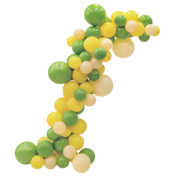 Гирлянда из воздушных шаров, Набор №9, Сочный микс, Пастель, 75 шт. в упак., 6233264