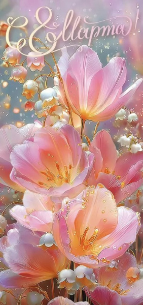 Открытка 8 Марта, 9.0001738