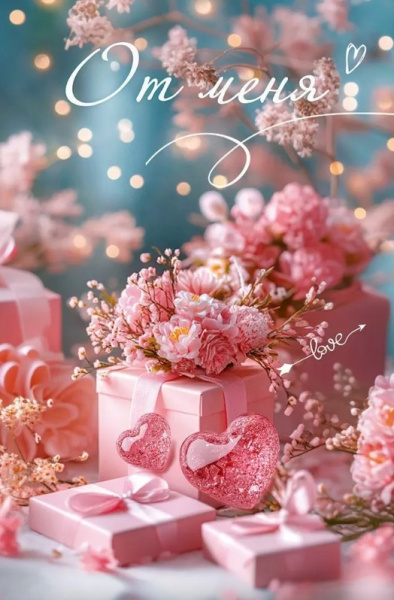 Открытка От меня. Love, 50001987