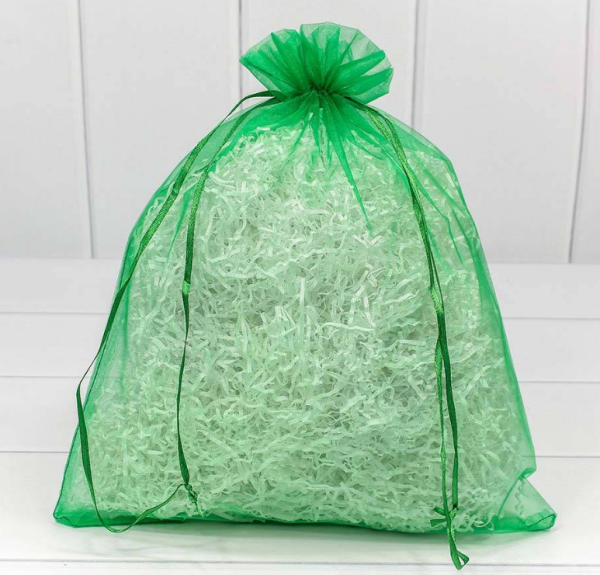 Мешочки из органзы 20х30 Зеленый, 000801-13C н-й
