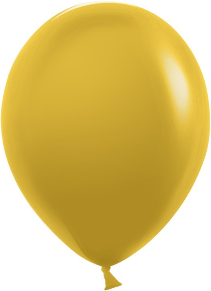 Шар (12'';30 см) Горчичный, пастель, 100 шт., 612172