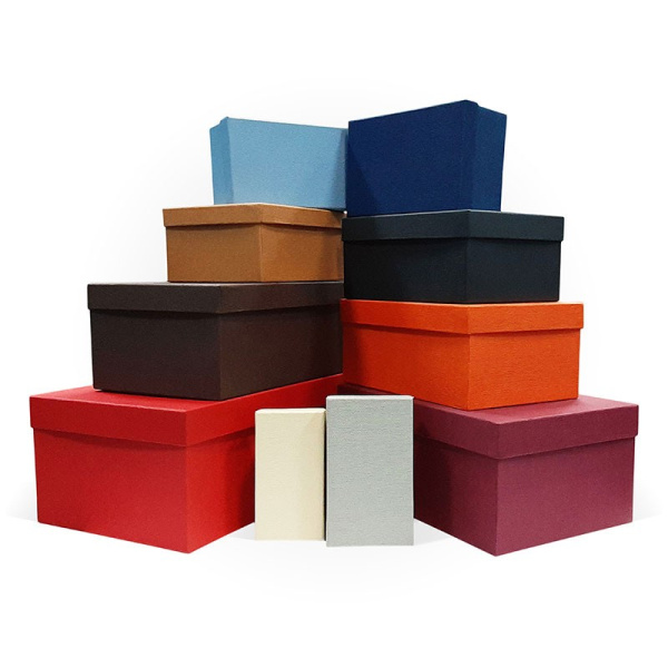 Коробка подарочная Микс 'Разноцветные', 18х11х7 см., прямоугольная (Серия 10в1), картон, 9371