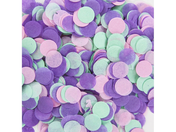 Конфетти Купаж , Круг , Сиреневый микс , 50 гр, 6015240